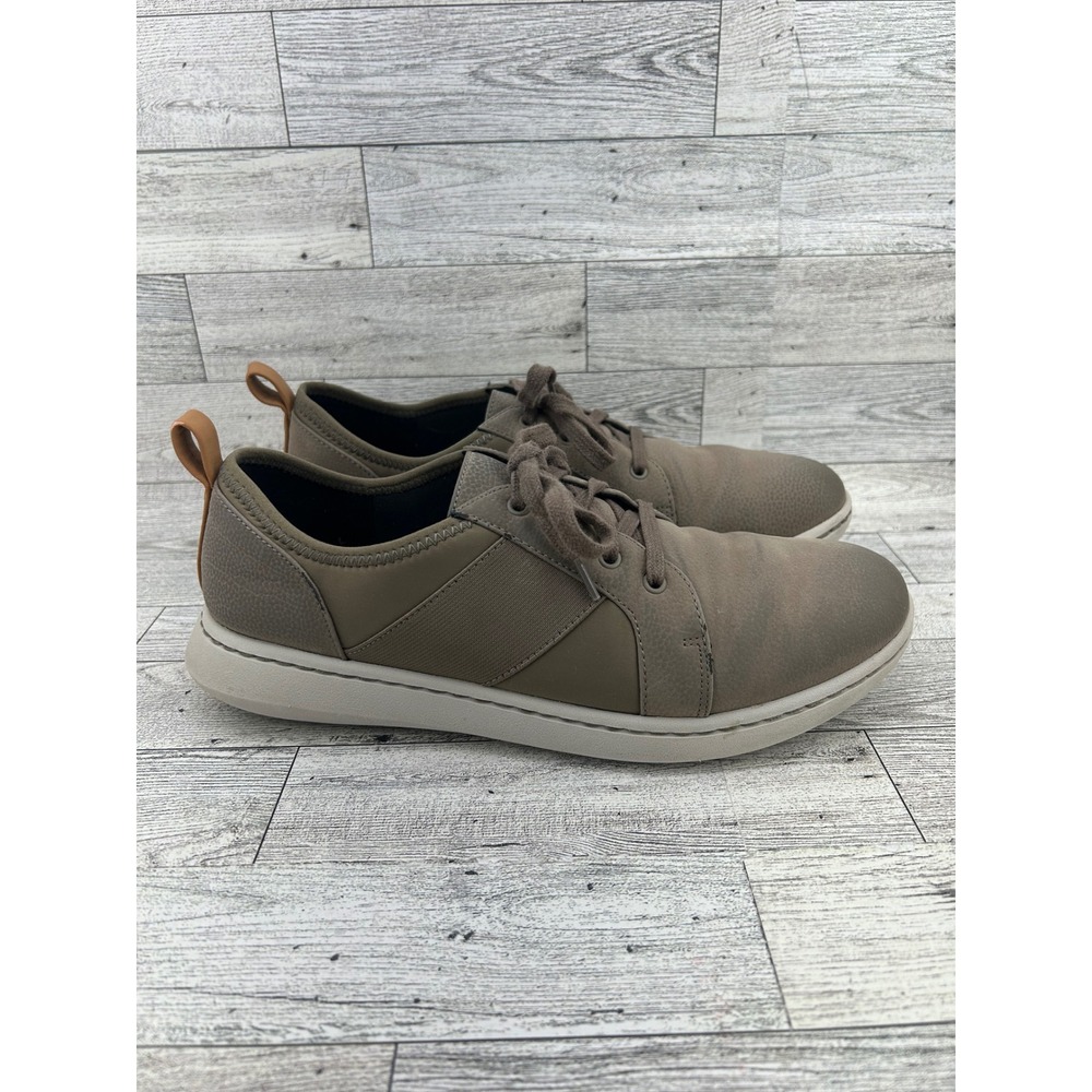 Clarks Cloudsteppers Women Sneakers Taupe Leather Lace Up Casual Comfort Sz 7.5M - Picture 9 of 14